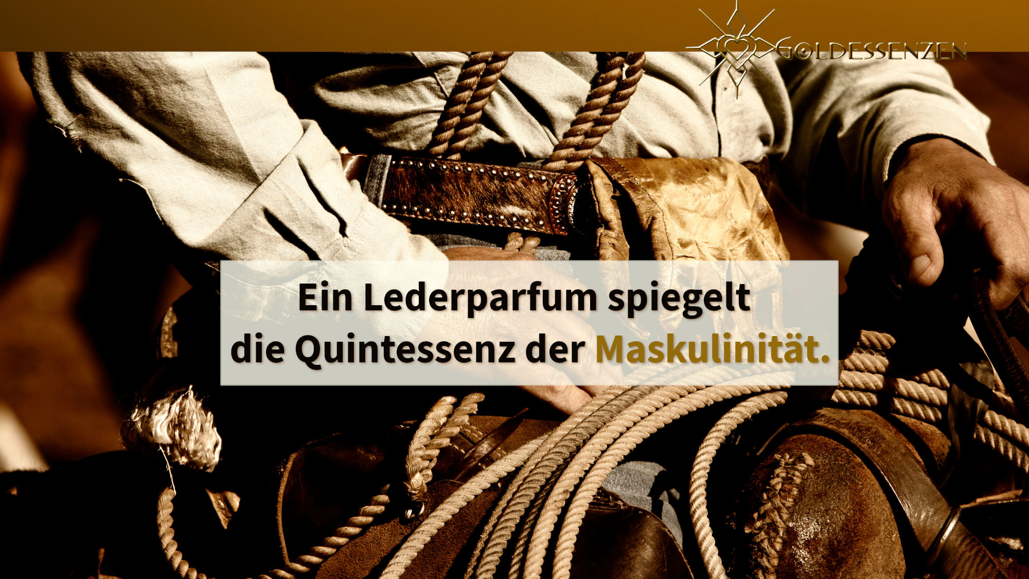 Goldessenzen Magazin Parfums - Ein Lederparfum spiegelt die Quintessenz der Maskulinität.